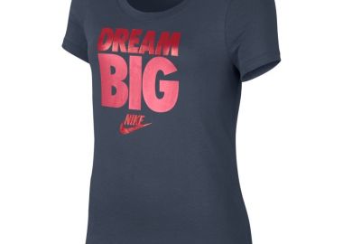 GIRLS` NIKE SPORTSWEAR T-SHIRT ΜΠΛΕ - NIKE - 